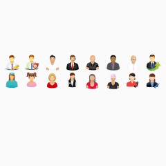 矢量PPT矢量商务图标