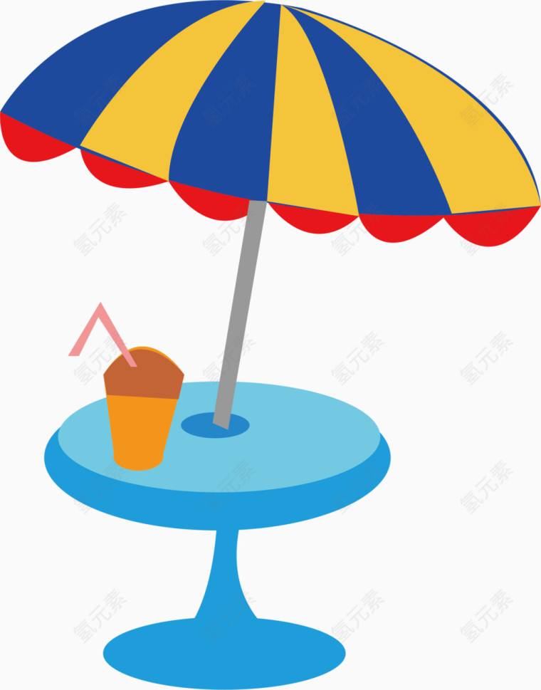 雨伞png矢量素材