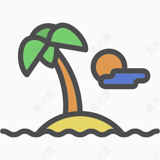 沙滩