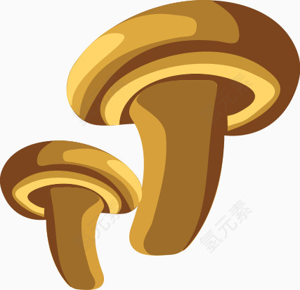 蘑菇矢量素材