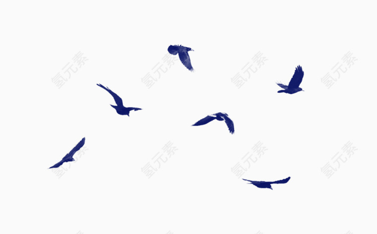 漂浮飞鸟装饰
