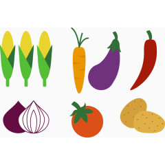 矢量蔬菜素材图片