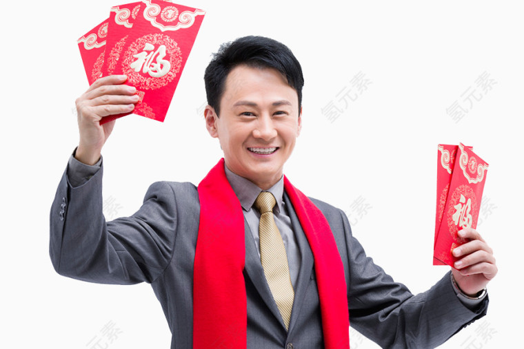 春节派红包图片