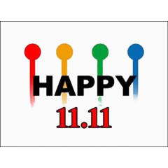 创意双11装饰图案