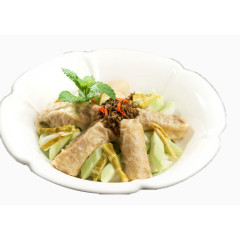 大头菜千张包蒸葫芦