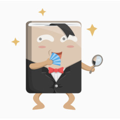 手绘书本