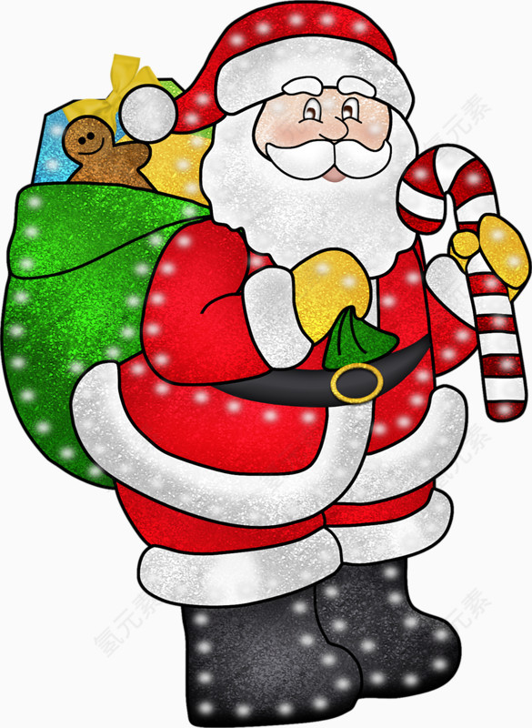 送礼物的圣诞老人