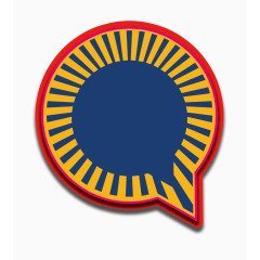 卡通简约文字边框