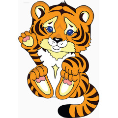 创意卡通可爱小老虎