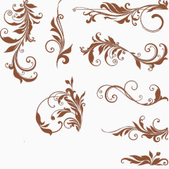 8款复古窗花艺术素材