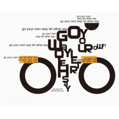 简洁创意海报版式设计模板矢量