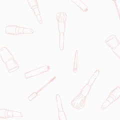 化妆品底纹矢量