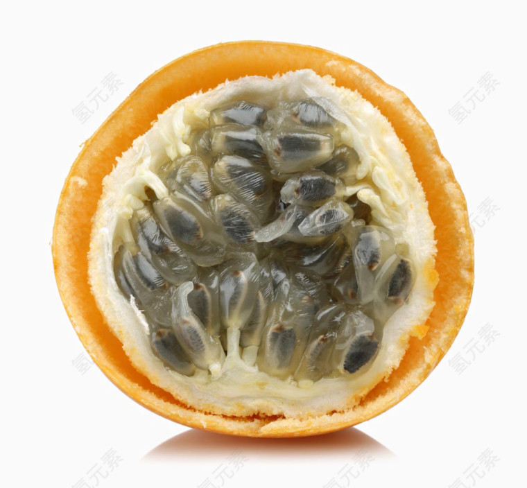 新鲜的西番莲果