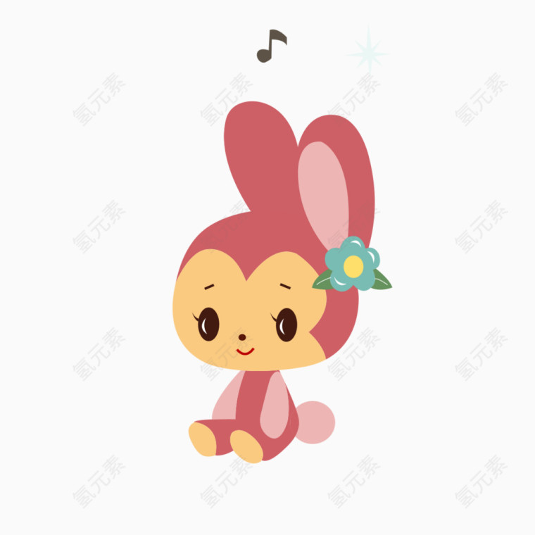 卡通小兔子