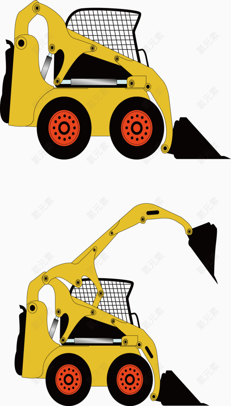 两款工程车