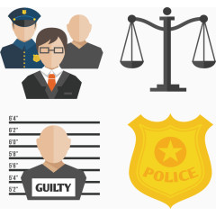 金黄色警徽