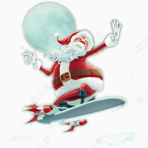 送礼物的圣诞老人