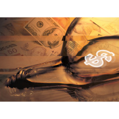 复古商业未来钱币