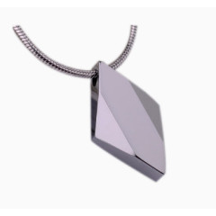 飒雅钨金男士吊坠锁骨链