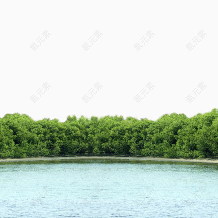 湖边风景