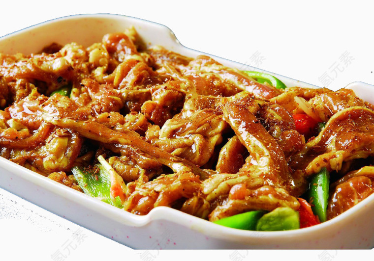 精品炒牛肉素材