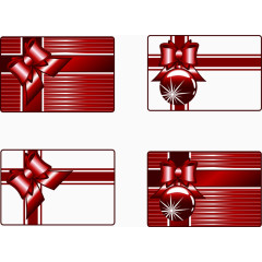 矢量礼物盒装饰图案免扣素材