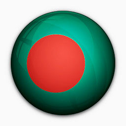 孟加拉国国旗对世界标志图标