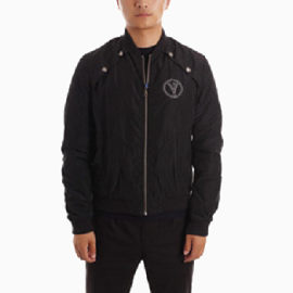 VERSACE  JEANS 范思哲牛仔 100%涤纶男士夹克衫 男士外套 副本