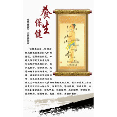 养生保健展板