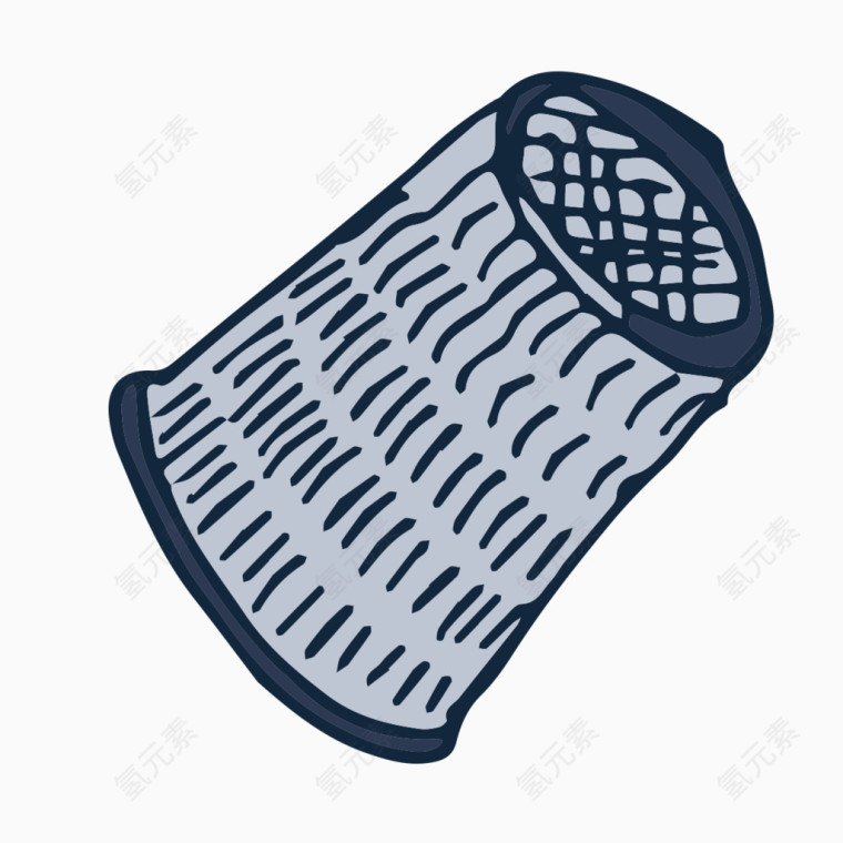 手绘垃圾桶款式