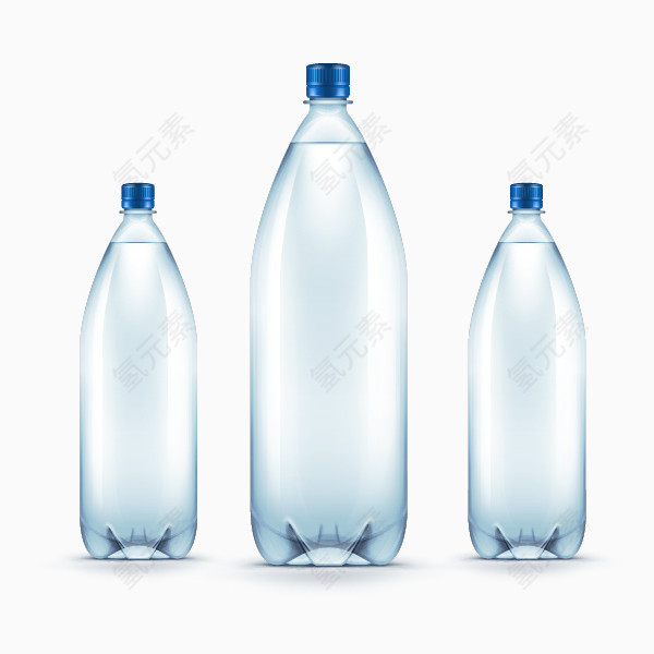 空白水瓶包装