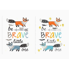 两组狐狸封面海报