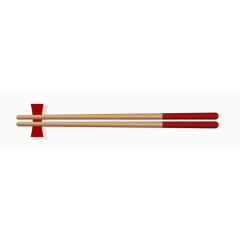 卡通矢量筷子插画