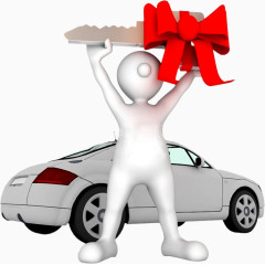 年终奖励节日抽奖车