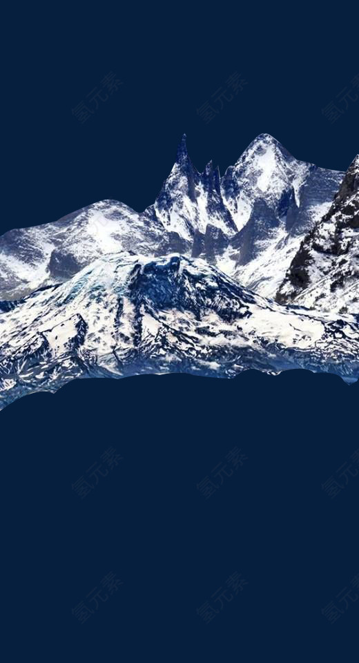雪山元素