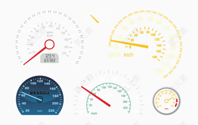 汽车仪表素材