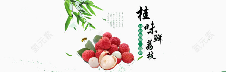 水果绿色健康饮食海报素材