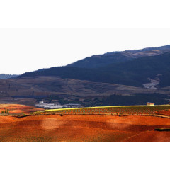 云南东川红土地风景