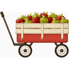 2017卡通推车苹果