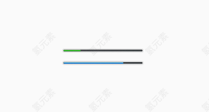 下载进度条PSD矢量素材