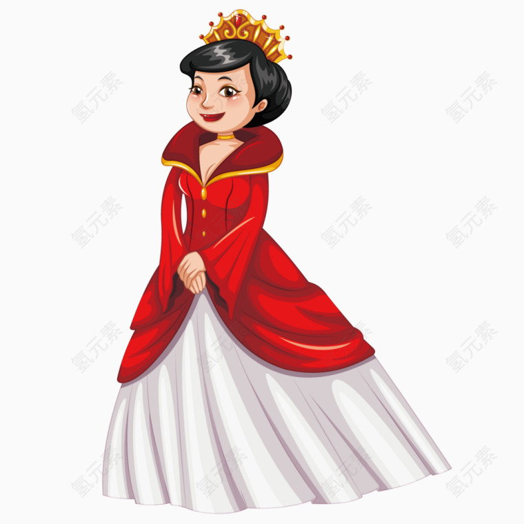 美丽的王后矢量