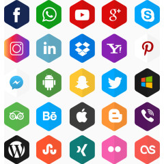 六边形社交媒体软件