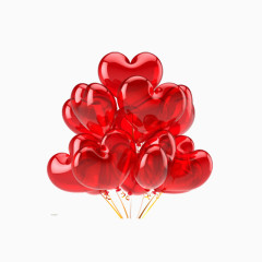 爱心气球