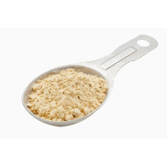 勺子里的玉米粉