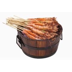 石烤大虾