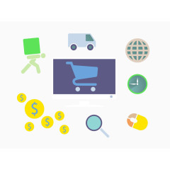 跨境电商小图标