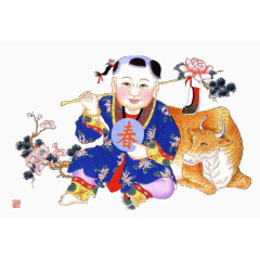 年画素材