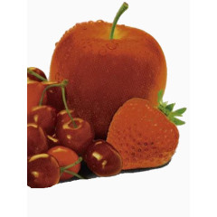 新鲜的水果若干