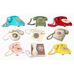 老式电话PNG素材