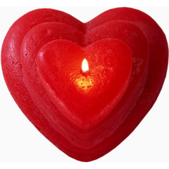 爱心蜡烛